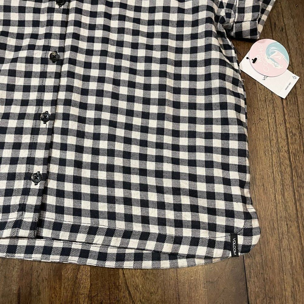 Volcom Coco Ho Button-Up Check Shirt - Picture 9 of 10